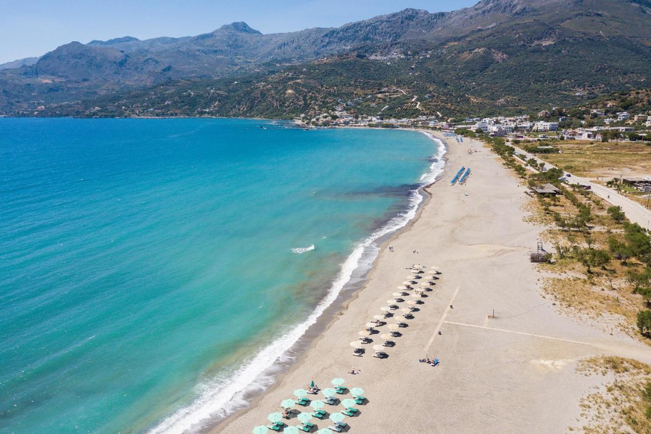 Naiades Apartment- Minthi/ 1 Bedroom, Beachfront Πλακιάς Εξωτερικό φωτογραφία