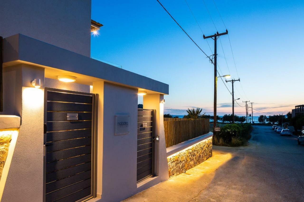 Naiades Apartment- Minthi/ 1 Bedroom, Beachfront Πλακιάς Εξωτερικό φωτογραφία