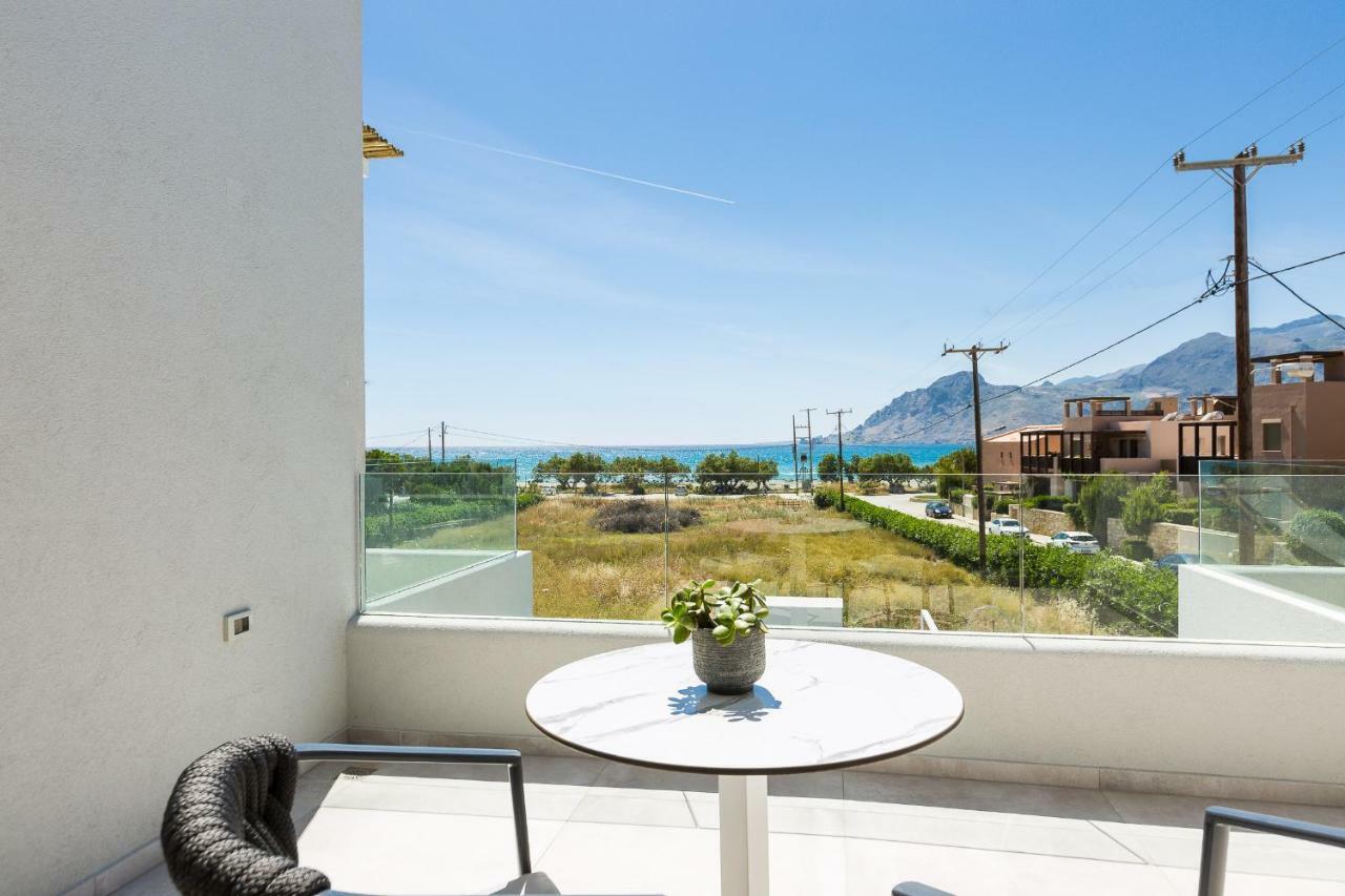 Naiades Apartment- Minthi/ 1 Bedroom, Beachfront Πλακιάς Εξωτερικό φωτογραφία